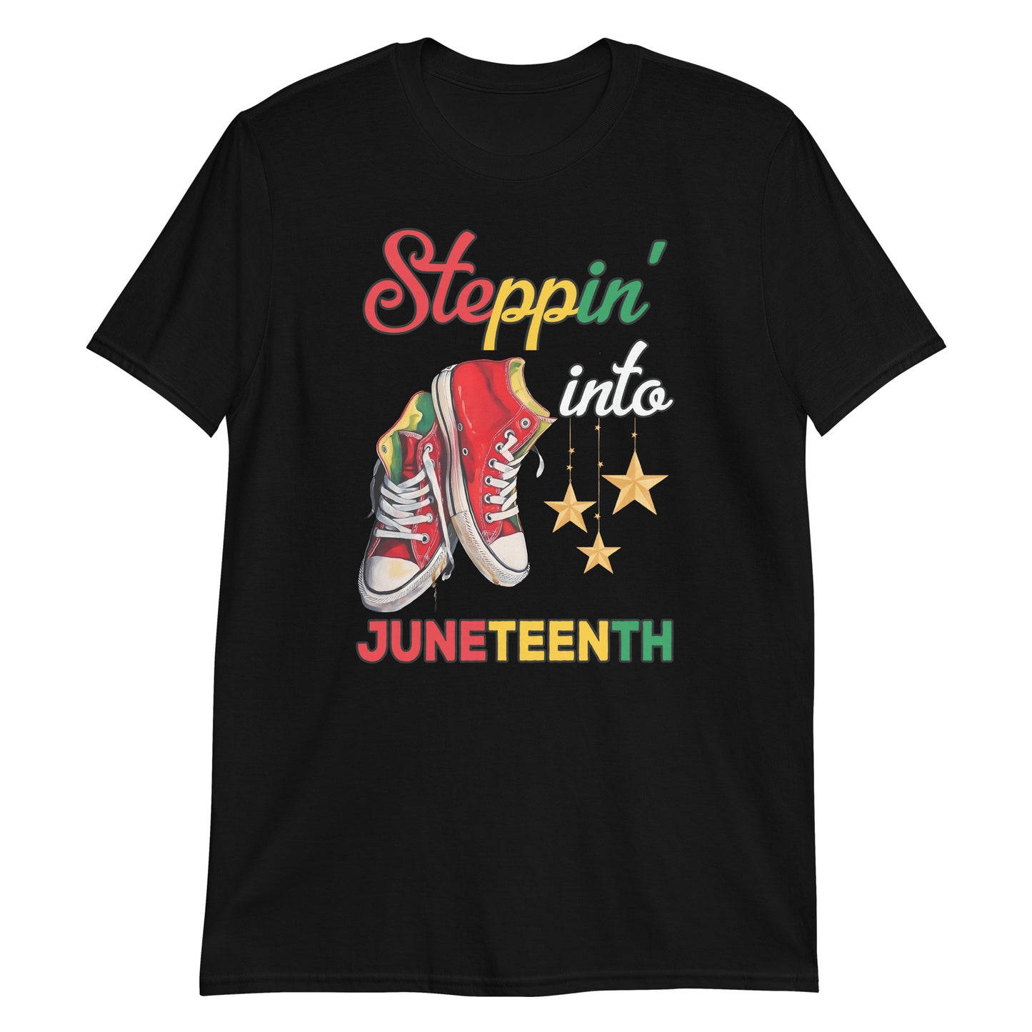 Juneteenth Authentic Stepping Since 1865 T-shirt