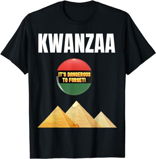 Kwanzaa With Unity, Creativity, And Faith Design T-Shirt